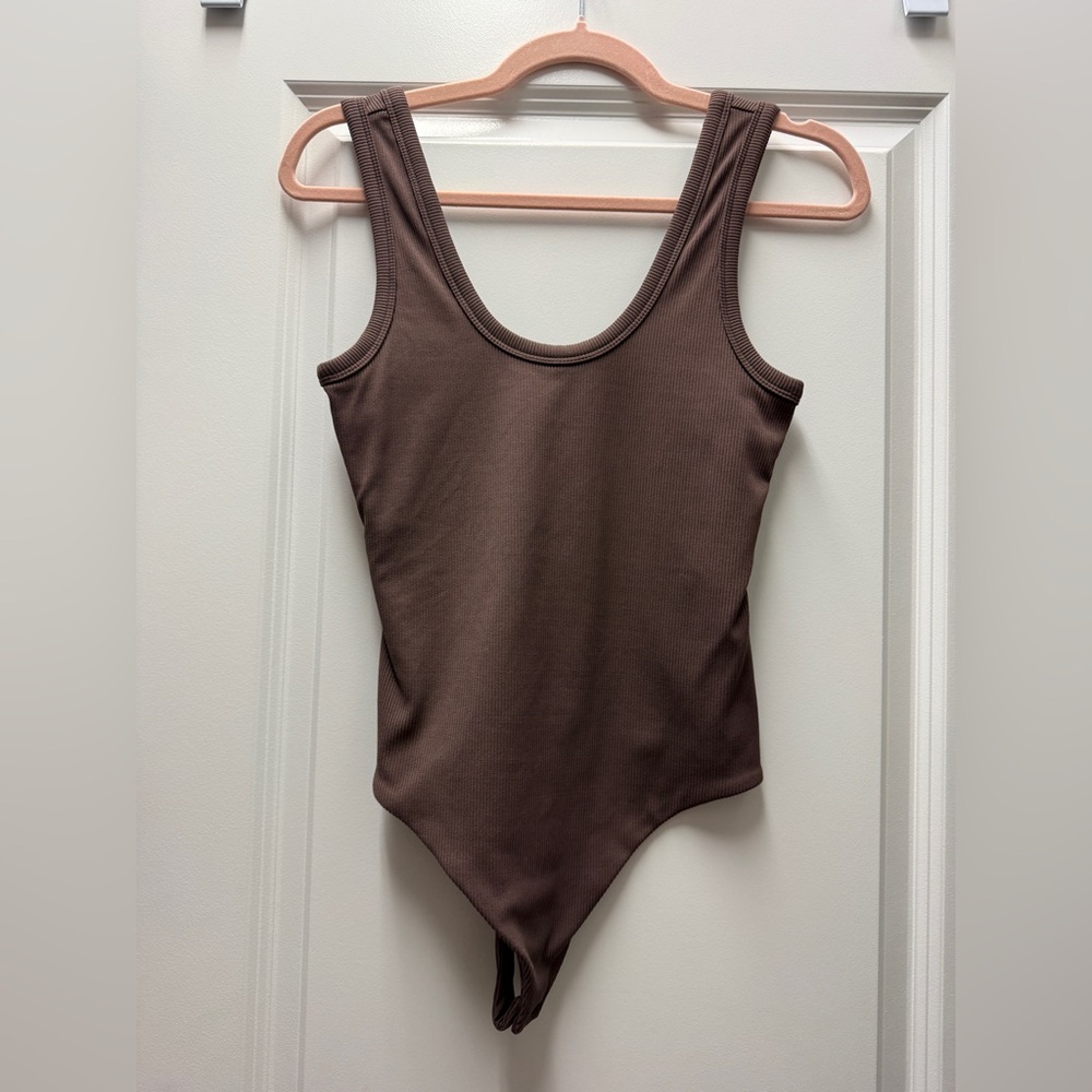 NUUDS ribbed tank bodysuit